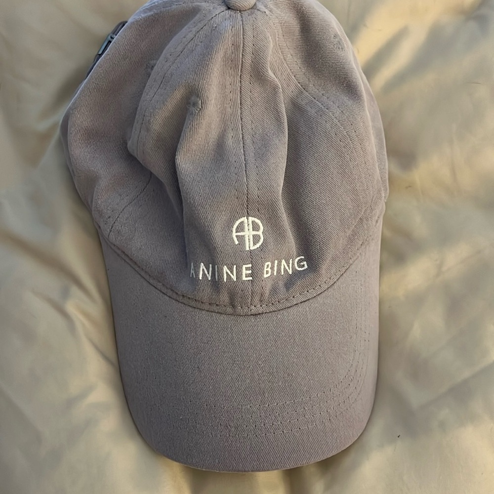 Anine Bing Light Purple Ball Cap